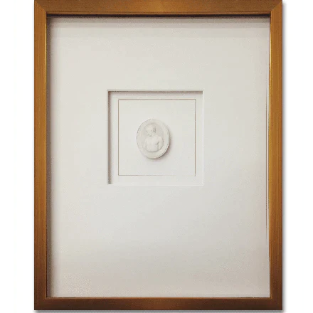Classical White Intaglio Framed Coastal Beach Wall Art - Framed Objects, Maps & Posters - The Well Appointed House