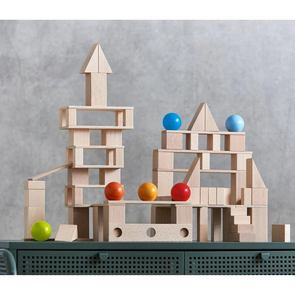Clever Up! Wooden Building Block System 4.0 - Little Loves Learning Toys - The Well Appointed House