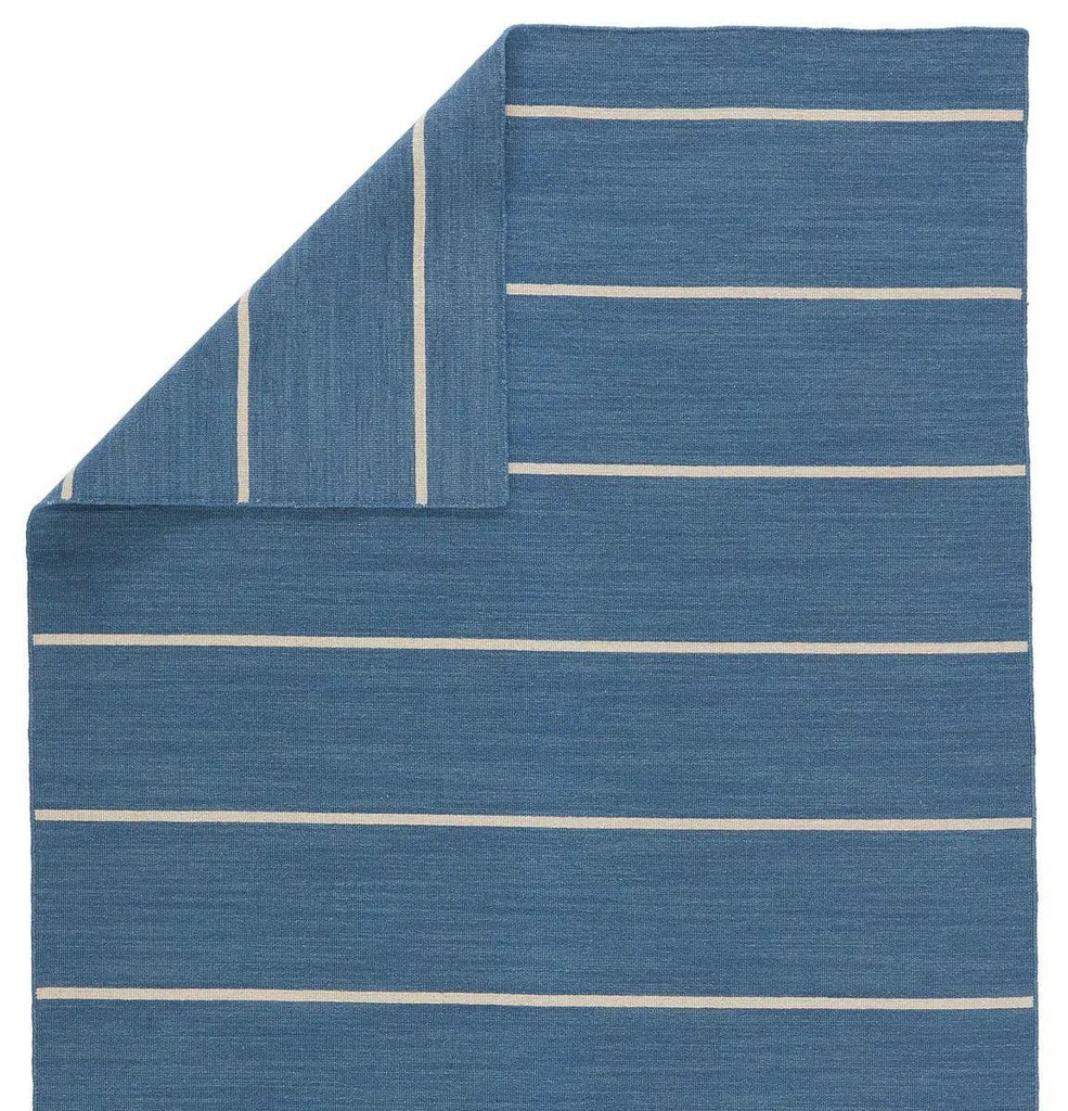 Coastal Shores Area Rug in Blue and White - Rugs - The Well Appointed House