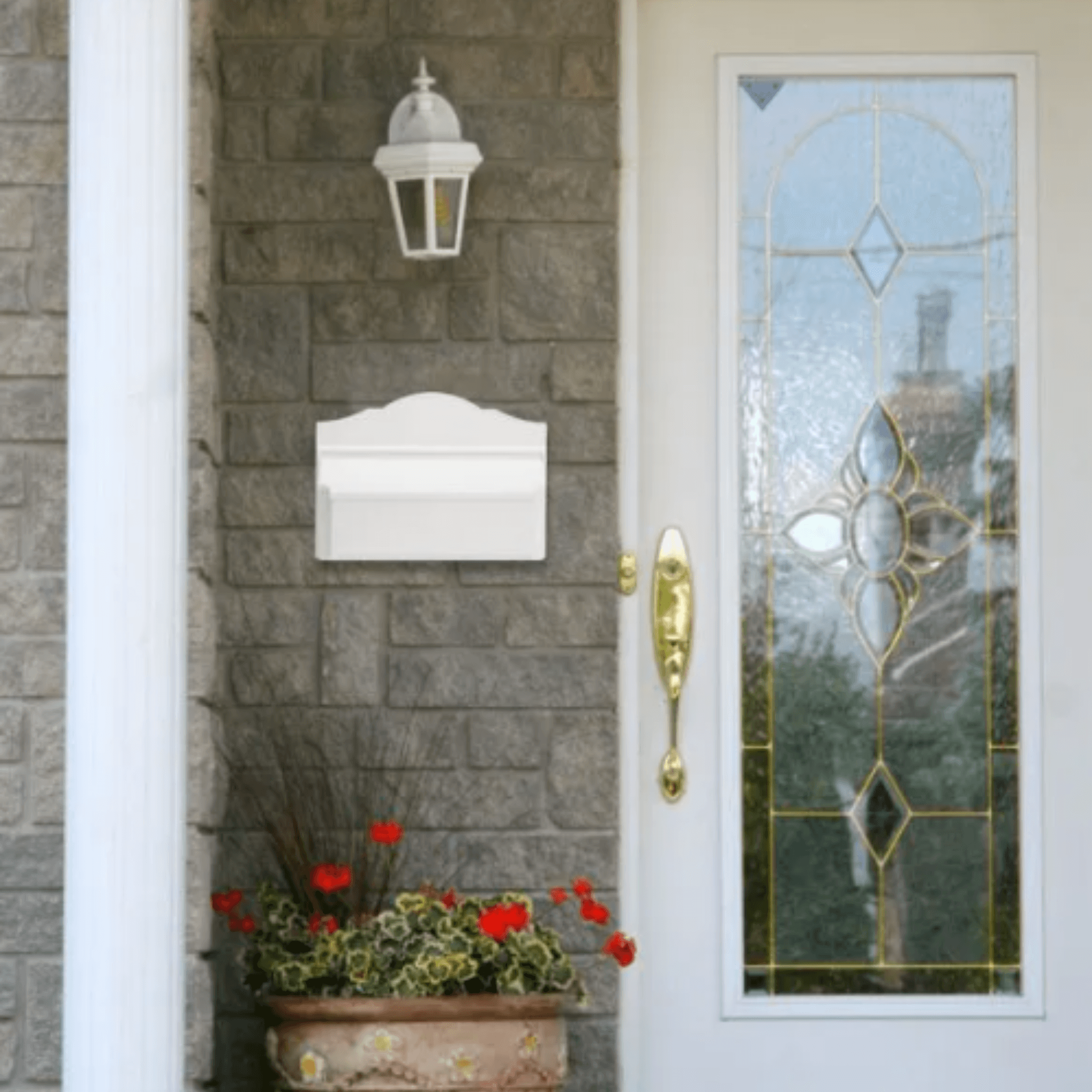 Colonial Wall Mailbox – Available in Multiple Finishes – The Well ...