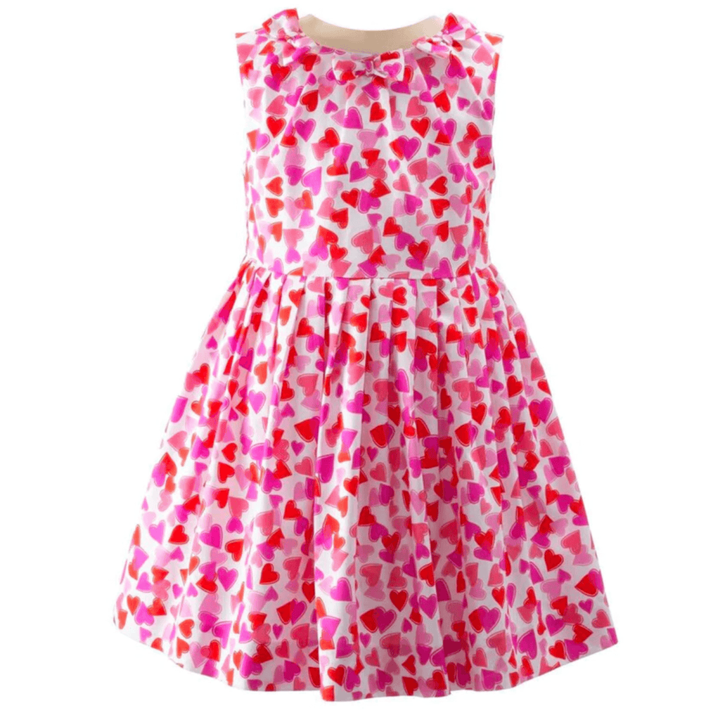 Confetti Heart Dress - Little Loves Girl Clothing - The Well Appointed House