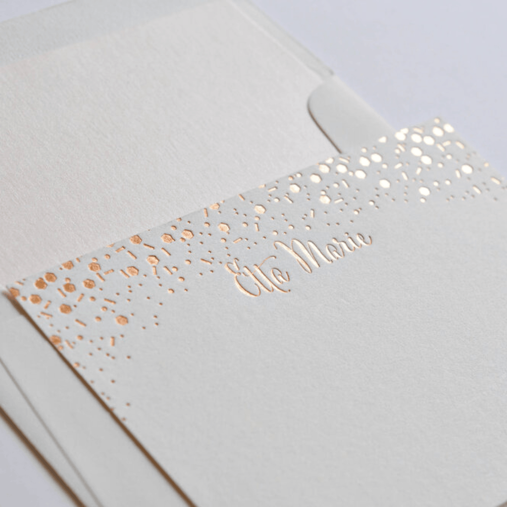 Confetti Personalized Stationery - D61 - Stationery - The Well Appointed House