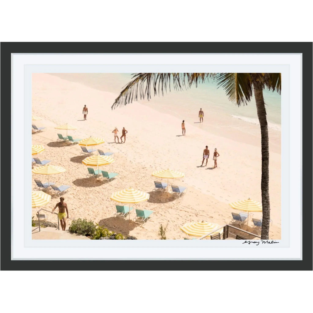 Coral Beach Club Print by Gray Malin - Photography - The Well Appointed House