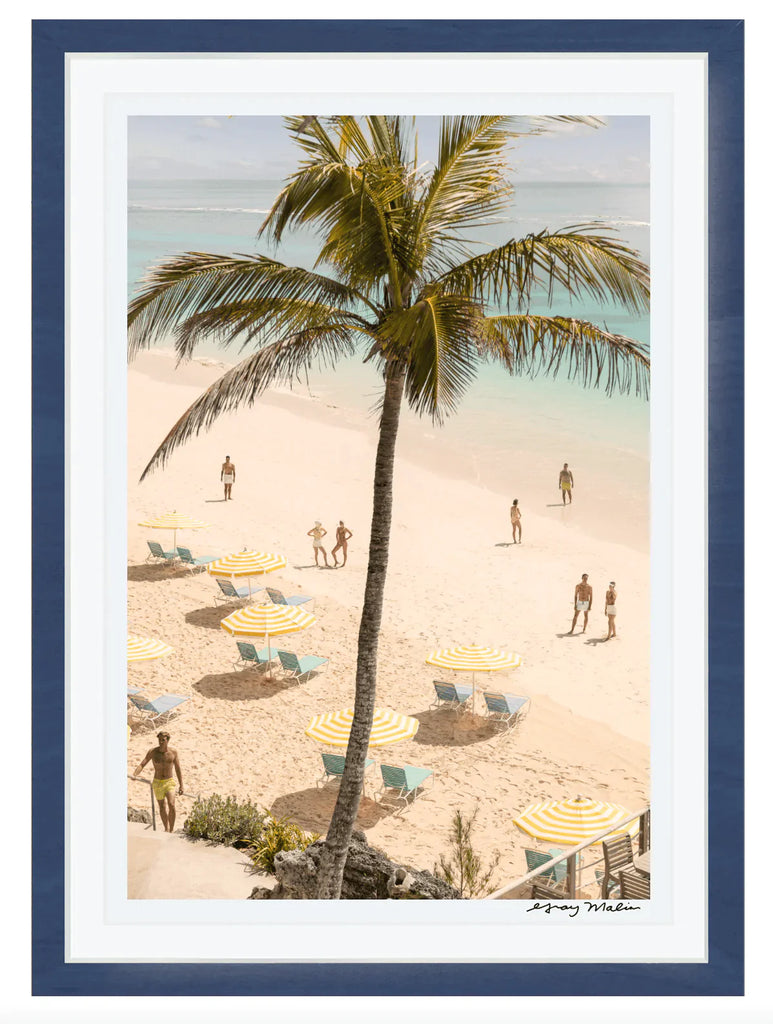 Coral Beach Club Vertical Print by Gray Malin - Photography - The Well Appointed House