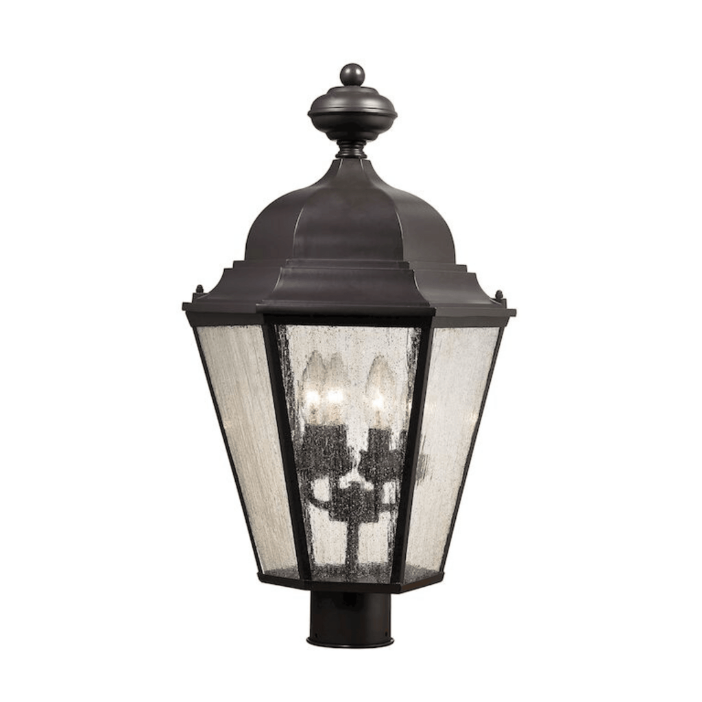 Cotswold 18"H Four-Light Outdoor Post Light - Outdoor Lighting - The Well Appointed House