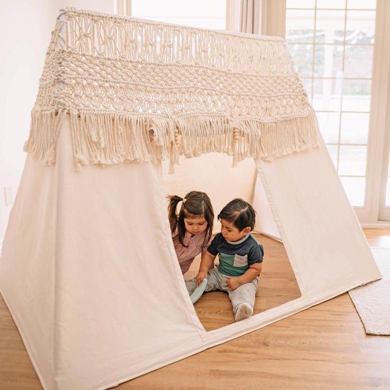Cotton & Rope Macramé Playhouse for Kids - Little Loves Playhouses Tents & Treehouses - The Well Appointed House