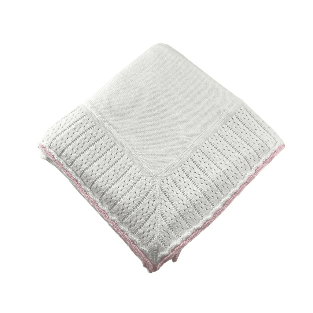 Cotton Jersey Baby Blanket - Little Loves Baby Blankets - The Well Appointed House
