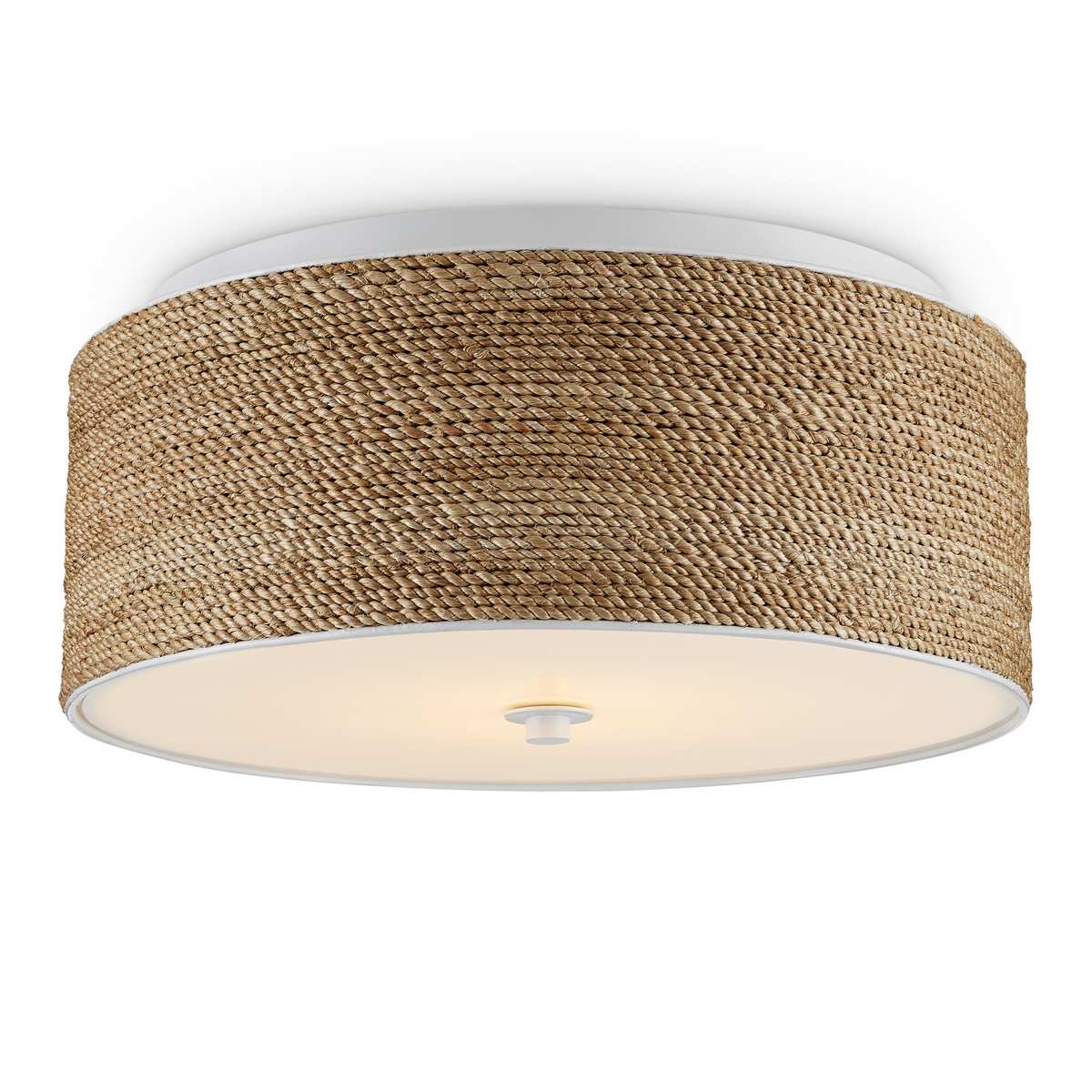 Coulton Rope Flash Mount in Natural – The Well Appointed House