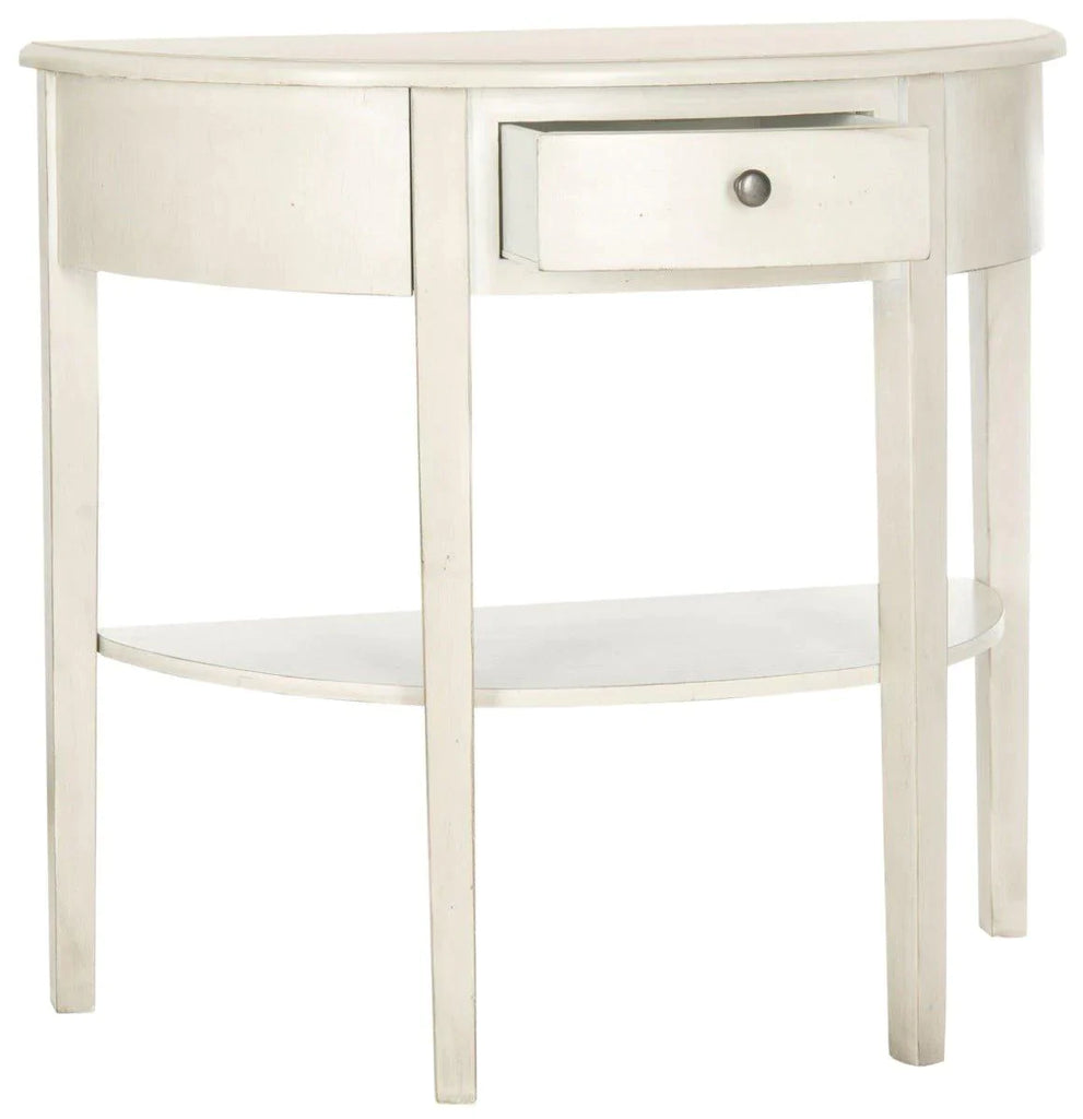 Country-Casual Console Table in Shabby-Chic White - Sideboards & Consoles - The Well Appointed House