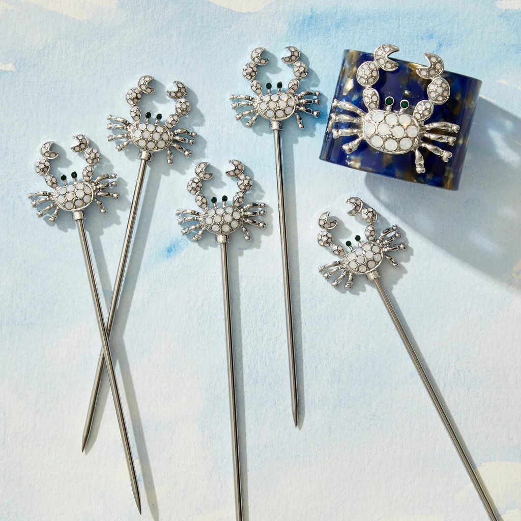 Crab cocktail picks - The Well Appointed House 