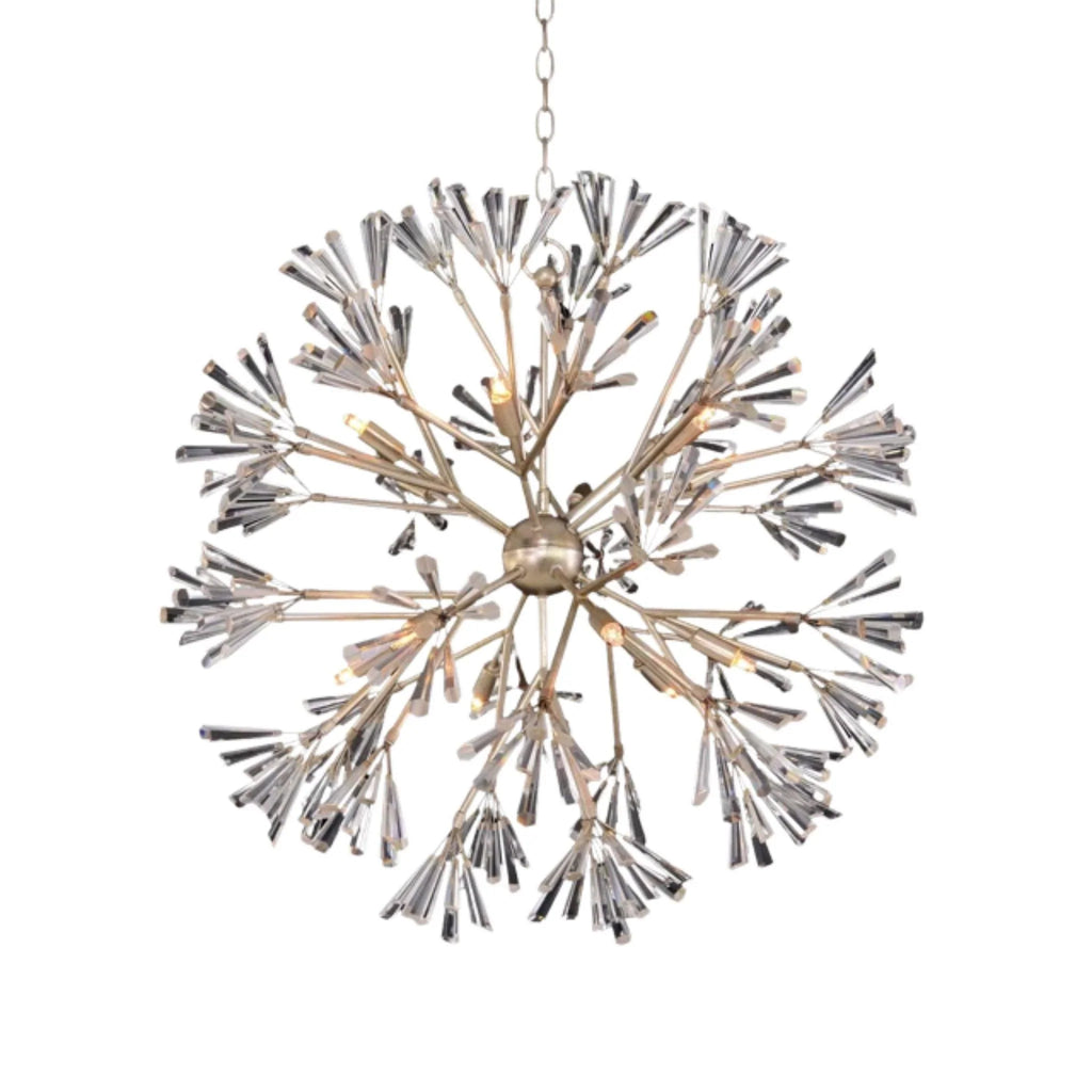 Crystal Wand Branched Pendant Chandelier - Chandeliers & Pendants - The Well Appointed House