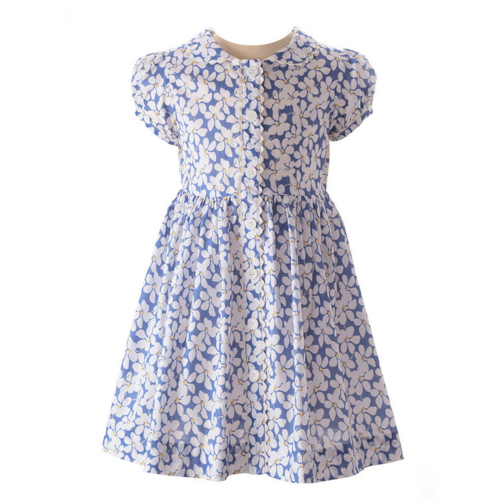 Rachel Riley Daisy Button Front Dress - The Well Appointed House