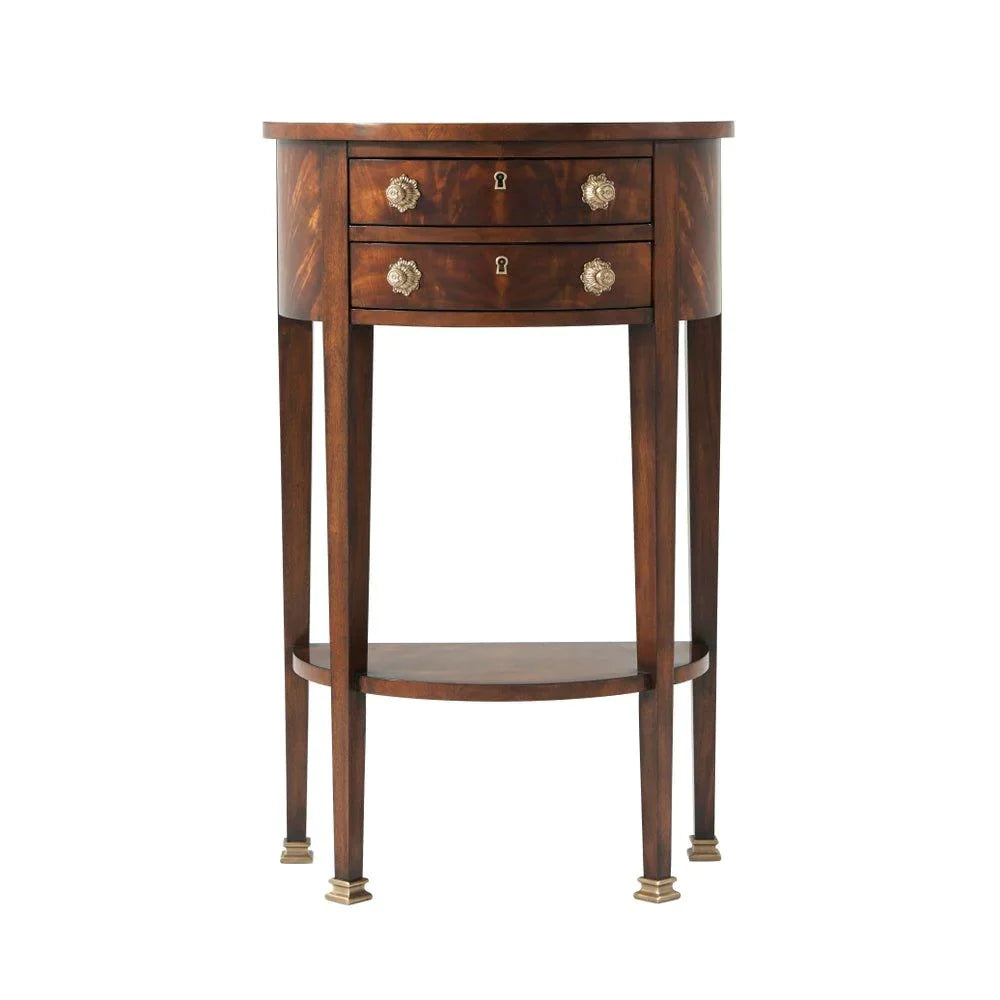 Demi Lune Accent Console Table - Side & Accent Tables - The Well Appointed House
