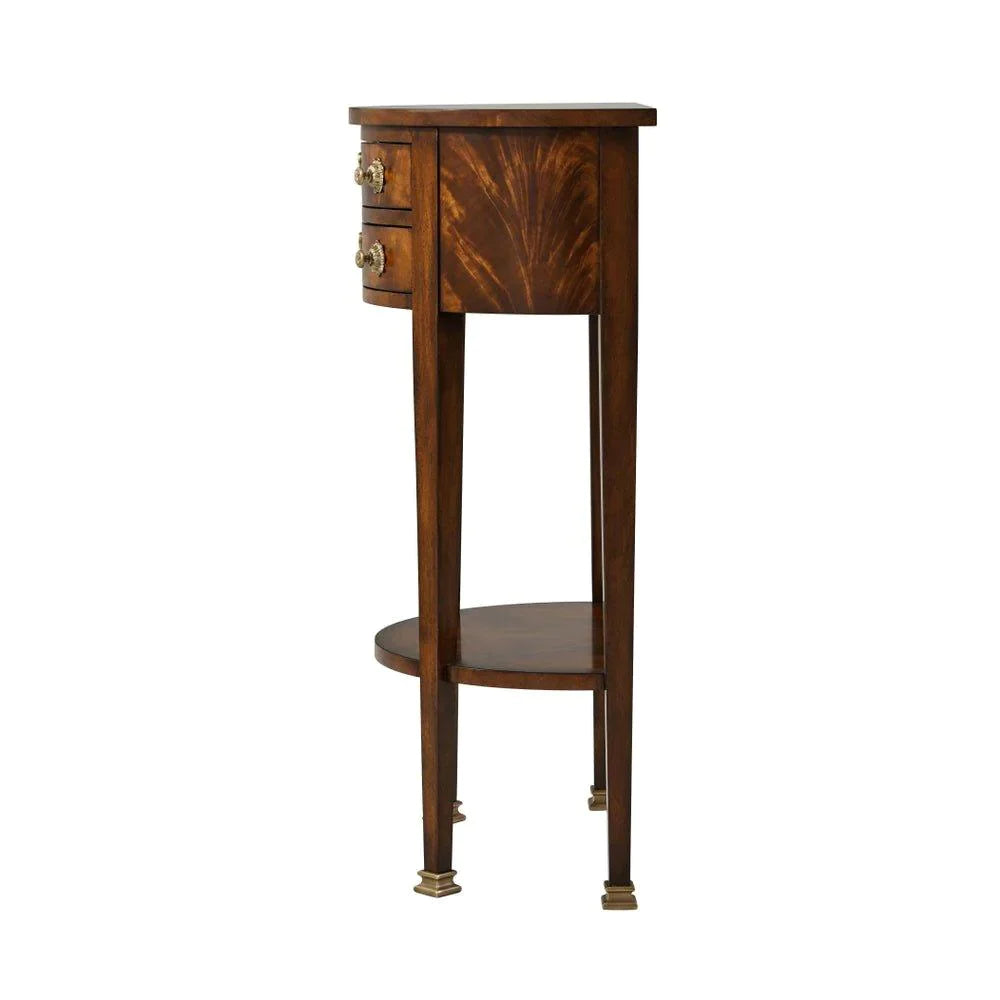 Demi Lune Accent Console Table - Side & Accent Tables - The Well Appointed House