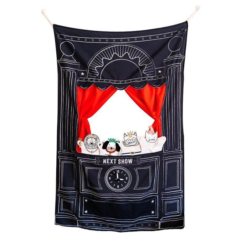 Doorway Puppet Theater for Kids - Little Loves Playhouses Tents & Treehouses - The Well Appointed House