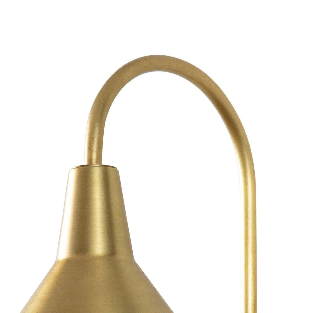 Dublin Sconce (Natural Brass) - Sconces - The Well Appointed House
