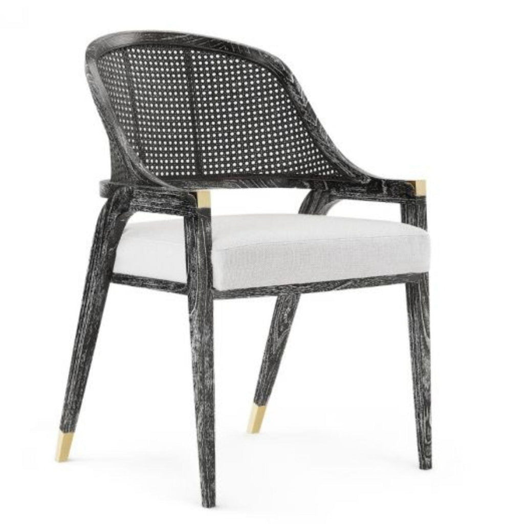 Edward Lacquered Arm Chair - Dining Chairs - The Well Appointed House