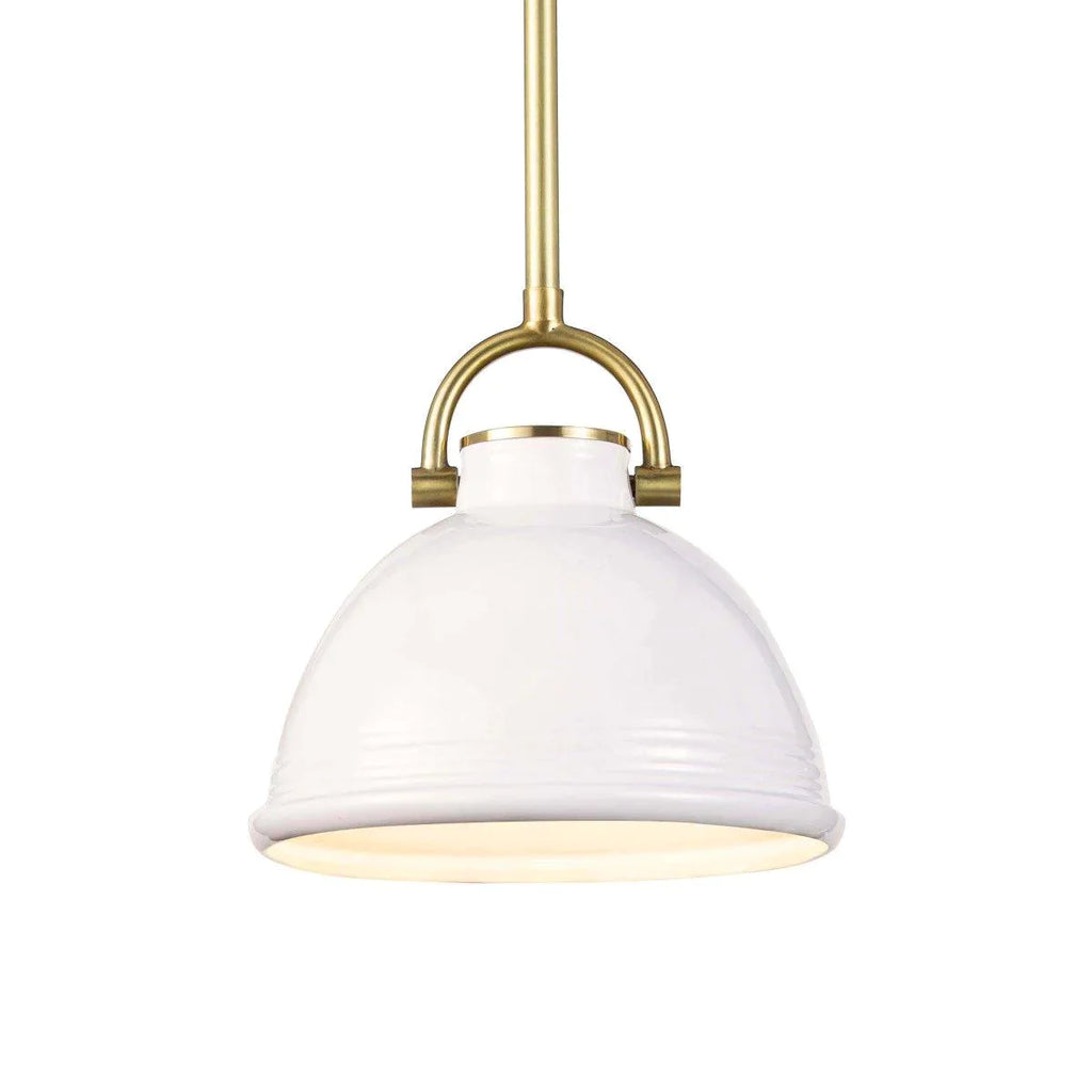 Eloise Ceramic Pendant Small (White) - Chandeliers & Pendants - The Well Appointed House