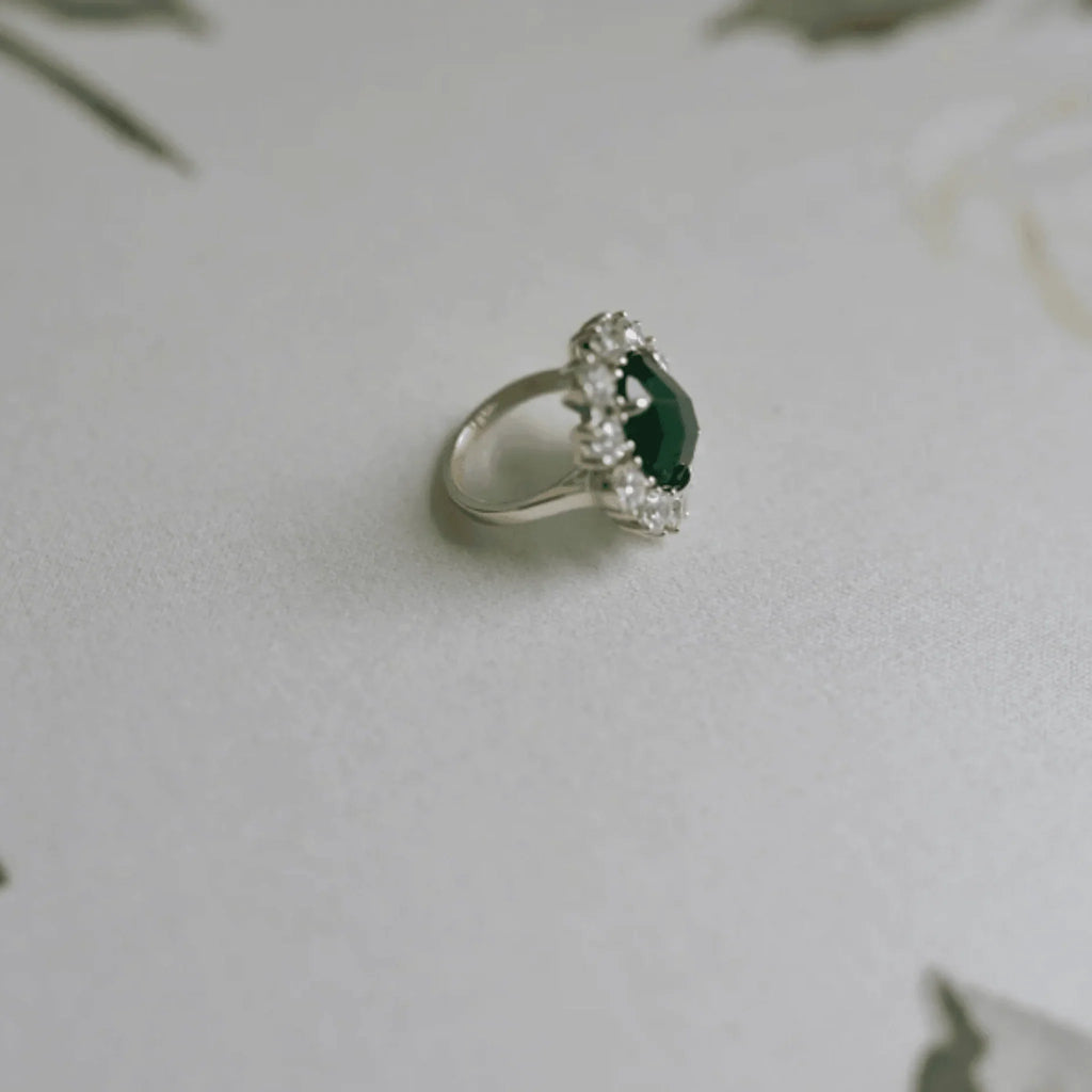 Emerald Green Ring - Gifts for Her - The Well Appointed House