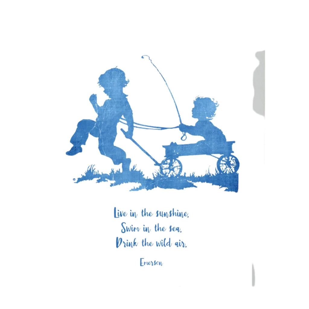 Emerson Live Quote Children’s Framed Wall Art - Little Loves Art - The Well Appointed House