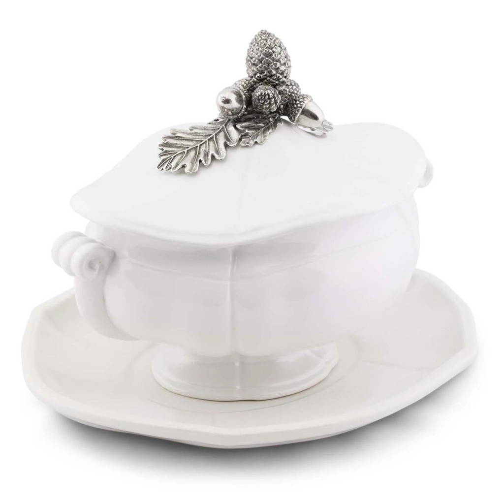 Enchanted Forest Stoneware Tureen - The Well Appointed House 