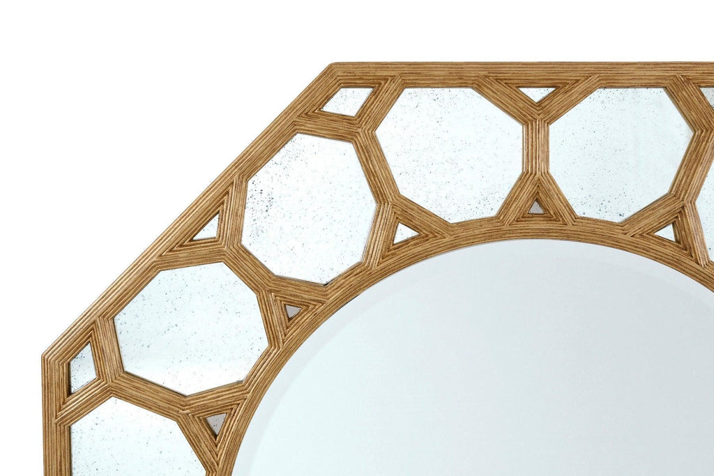 Esme Octagonal Beveled-Edge Wall Mirror, Available in a Variety of Finishes - Wall Mirrors - The Well Appointed House