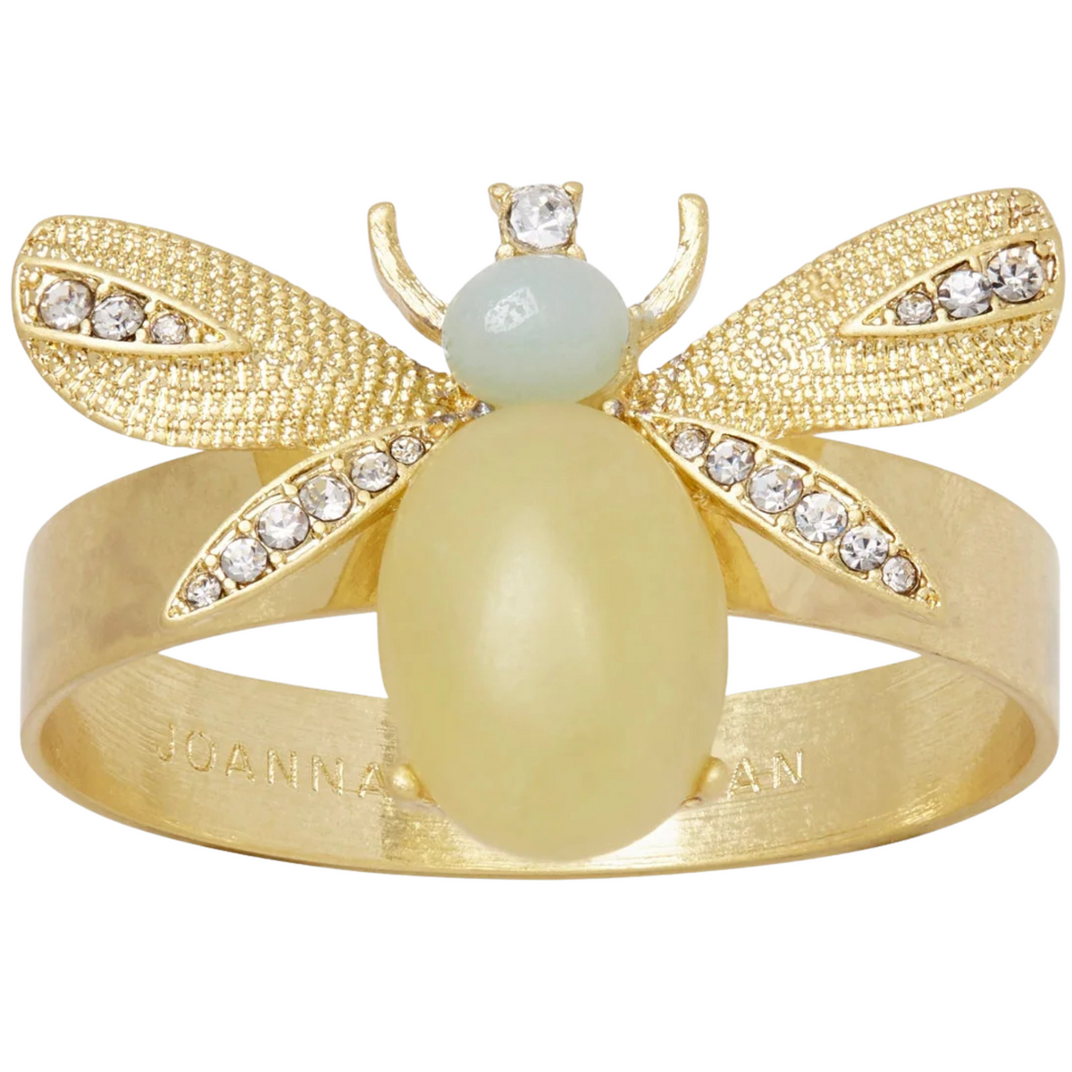 Lemon Jasper Etched Bug Skinny Napkin Rings - Set of 4 – The Well ...