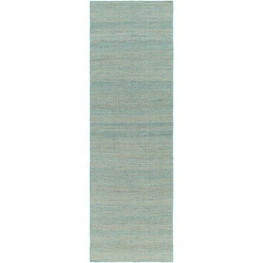 Evora Teal Hand Woven Jute Rug, Available in a Variety of Sizes - Rugs - The Well Appointed House