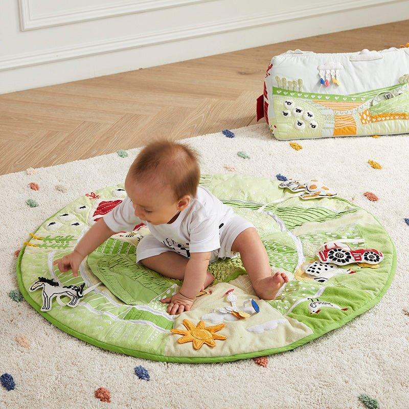 Farm Animal Activity Mat for Babies - Little Loves Play Mats & Gyms - The Well Appointed House
