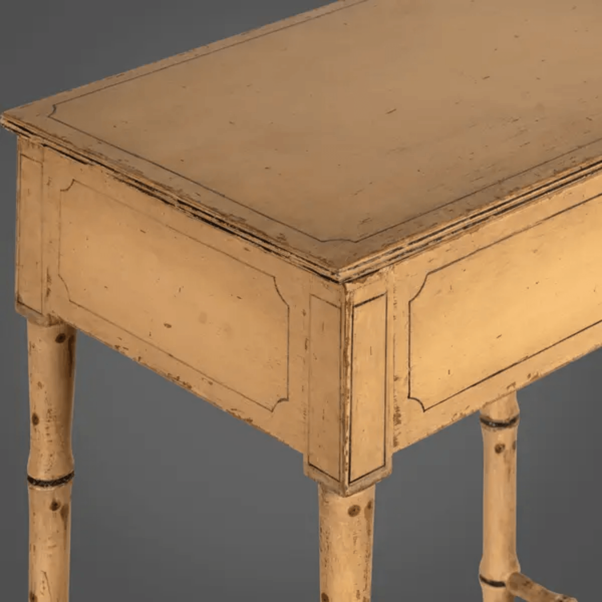 Faux Bamboo Single Locker Table – The Well Appointed House