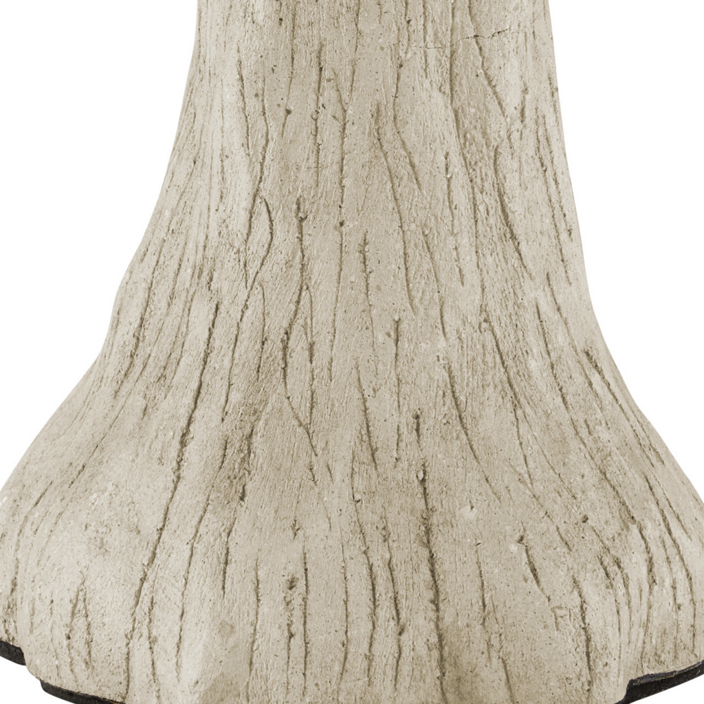Faux Bois Medium Concrete Bird Bath - The Well Appointed House 