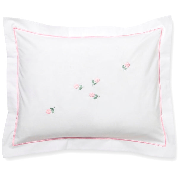 Baby Boudoir Pillow Cover in Rosebuds Pink - The Well Appointed House