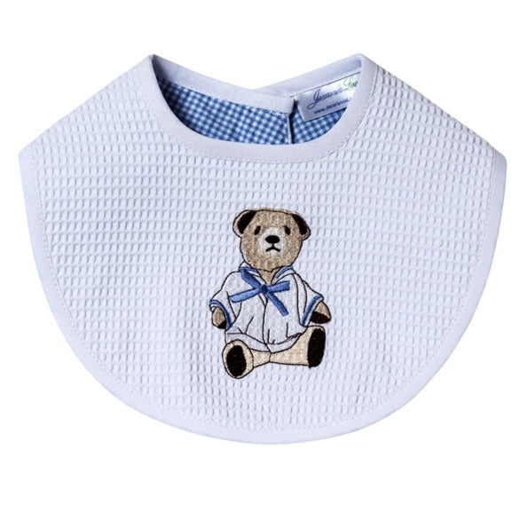 Bib in Paddington Bear Blue - The Well Appointed House