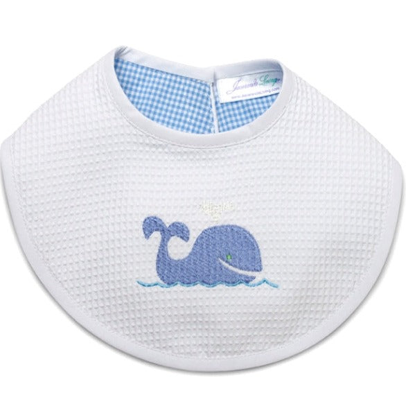 Bib in Whale Blue - The Well Appointed House