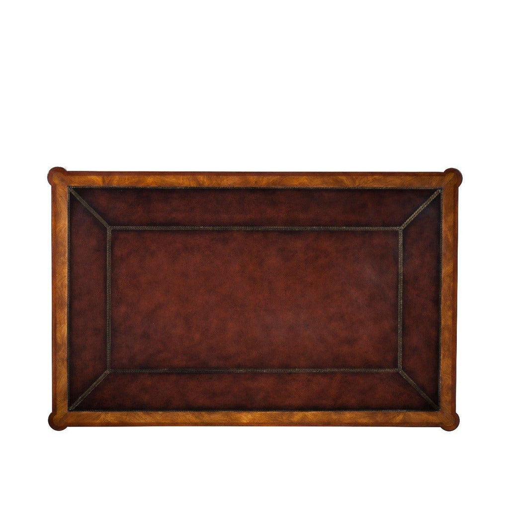 Flame Mahogany Veneered A Man of Letters Writing Desk - Desks & Desk Chairs - The Well Appointed House