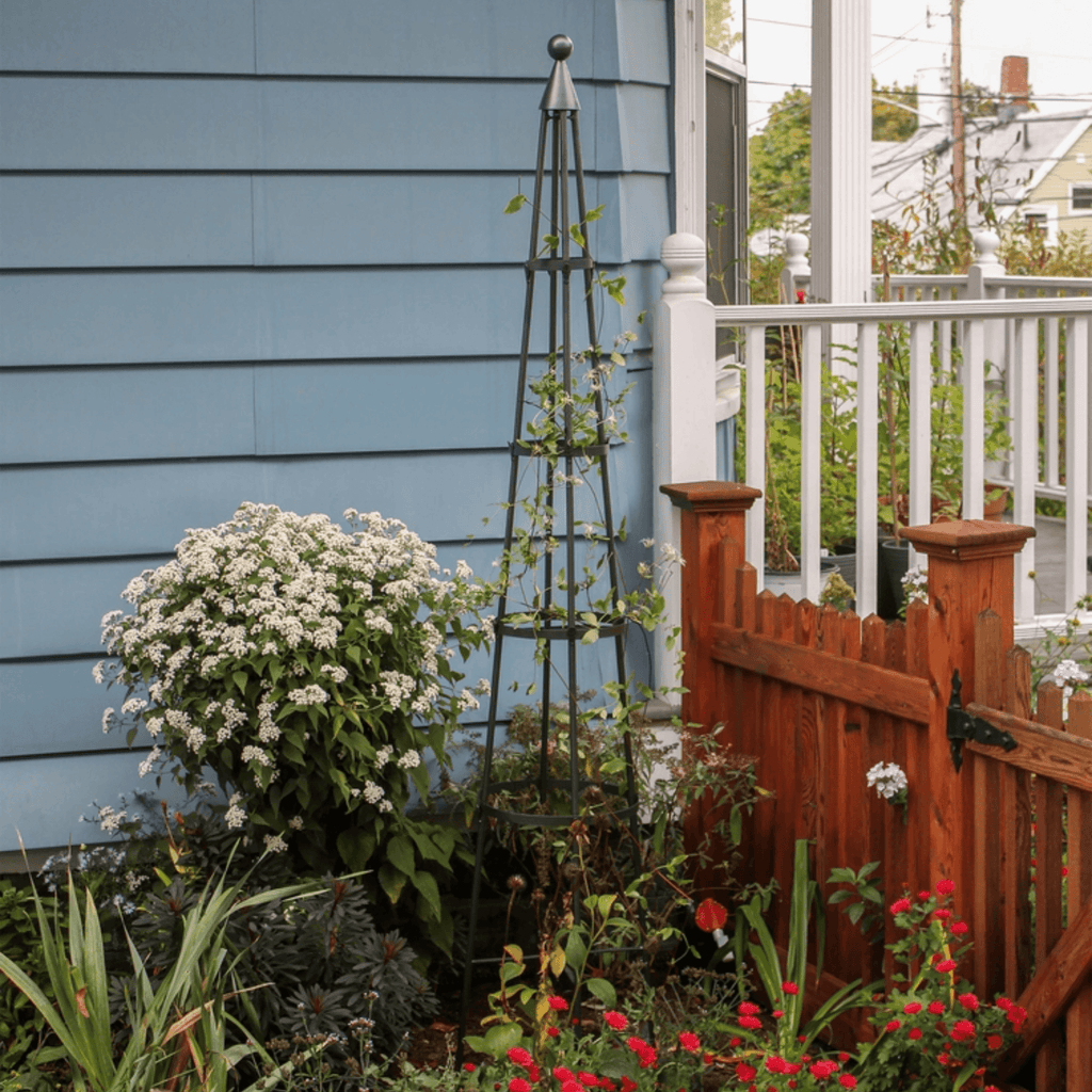 Four Ring Obelisk - Outdoor Planters - The Well Appointed House