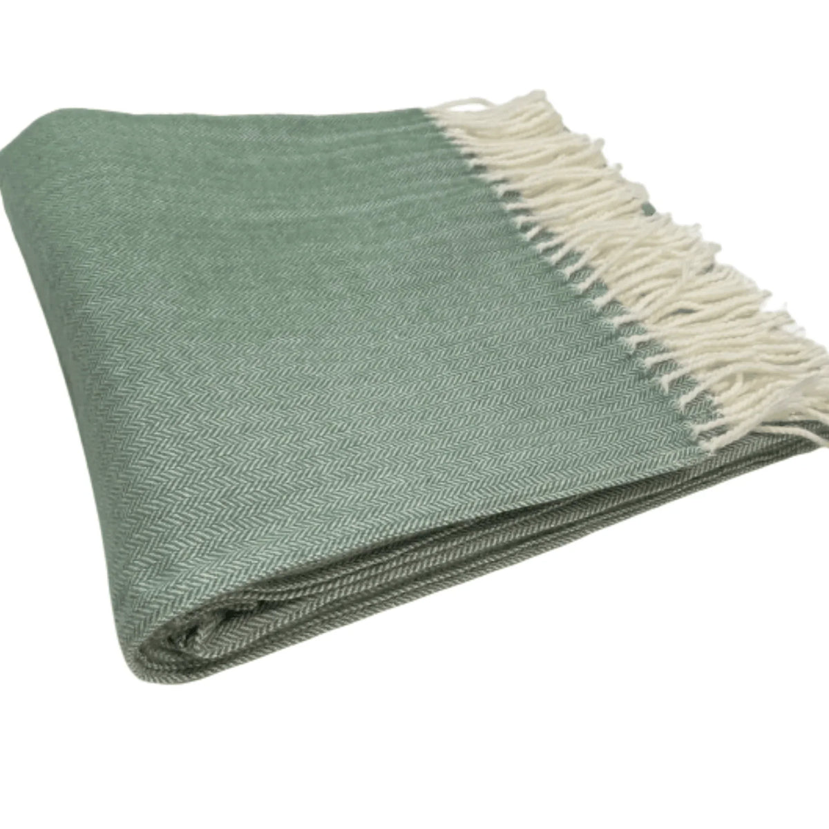 Fringed Herringbone Throw-Can be Monogrammed – The Well Appointed House