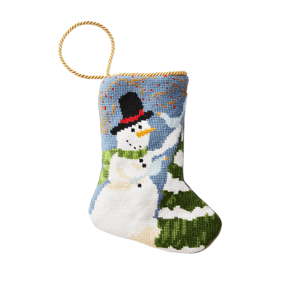 Frosty Snowman Stocking - Christmas Stockings - The Well Appointed House