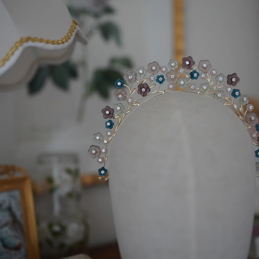 Garden Chinoiserie Crown Headband - The Well Appointed House
