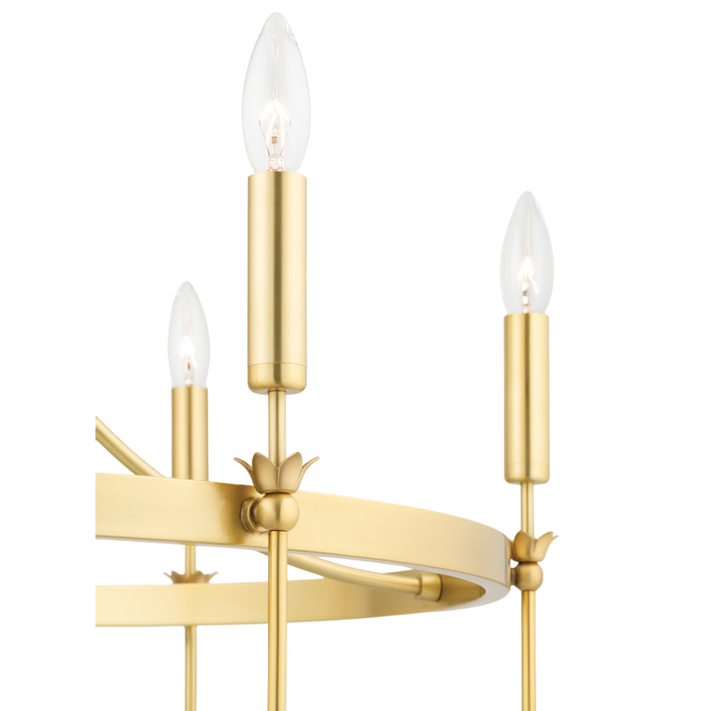 Gates Eight Lamp Chandelier - The Well Appointed House