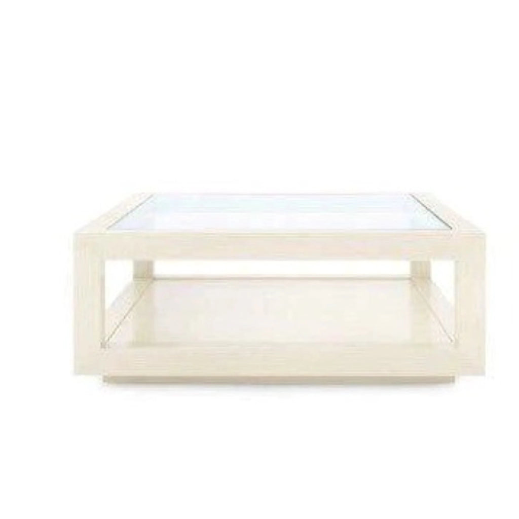Gavin Blanched Oak Large Square Coffee Table - Coffee Tables - The Well Appointed House