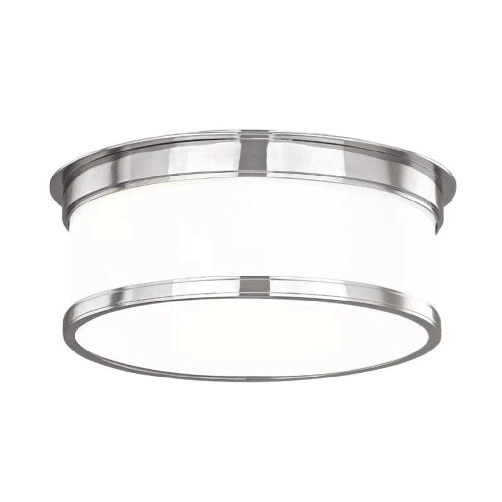 Geneva Opal Glass Flush Mount ‚ Available in Five Finishes - Flush Mounts - The Well Appointed House