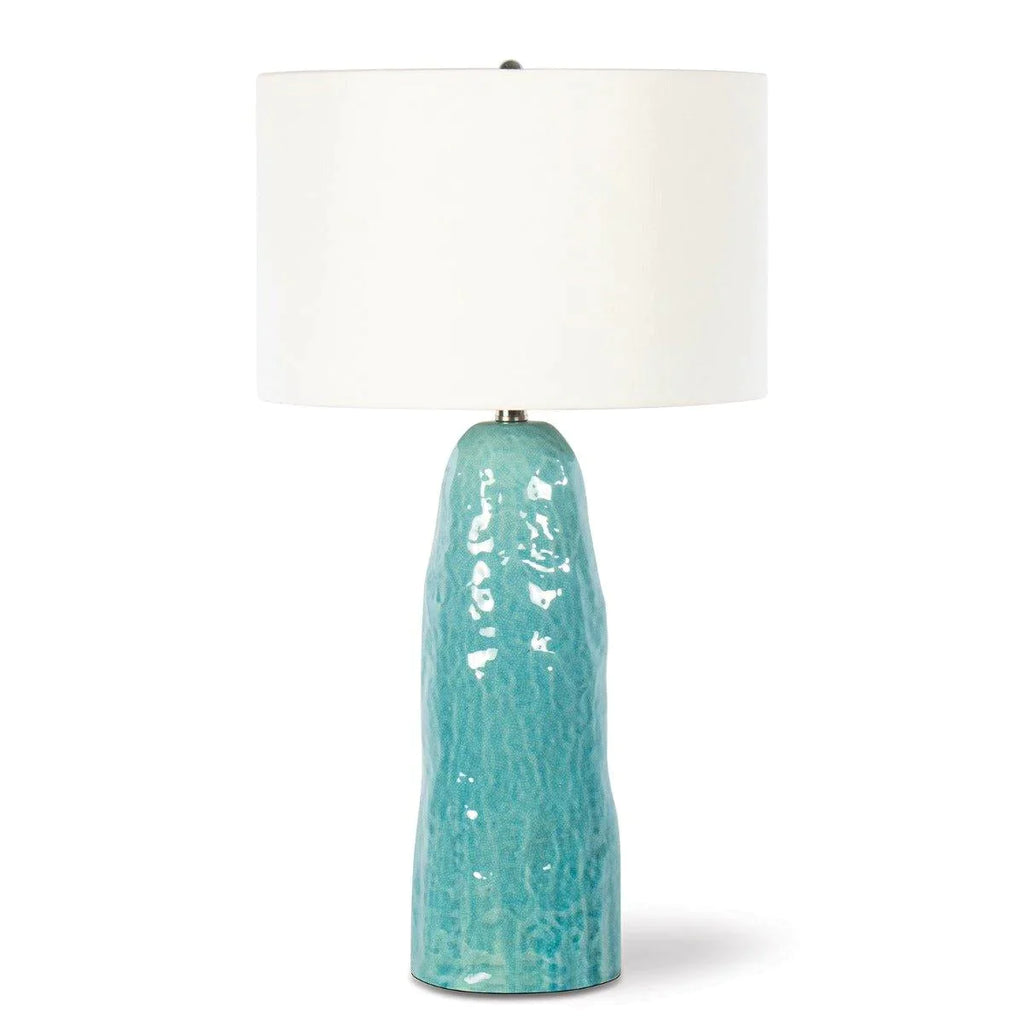 Getaway Ceramic Table Lamp (Turquoise) - Table Lamps - The Well Appointed House