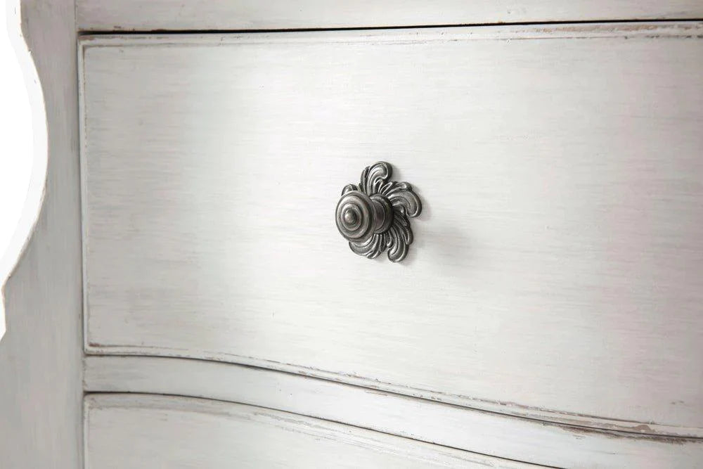 Giselle Chest of Drawers With Antique Pewter Handles - Dressers & Armoires - The Well Appointed House