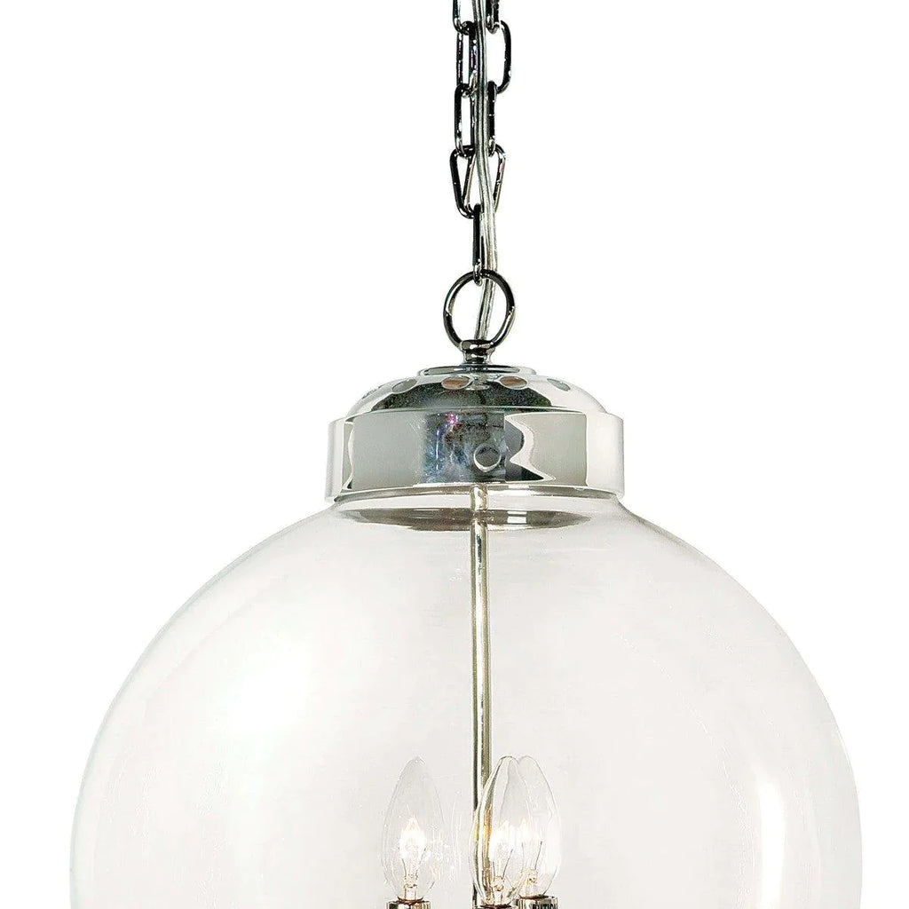 Globe Pendant (Polished Nickel) - Chandeliers & Pendants - The Well Appointed House