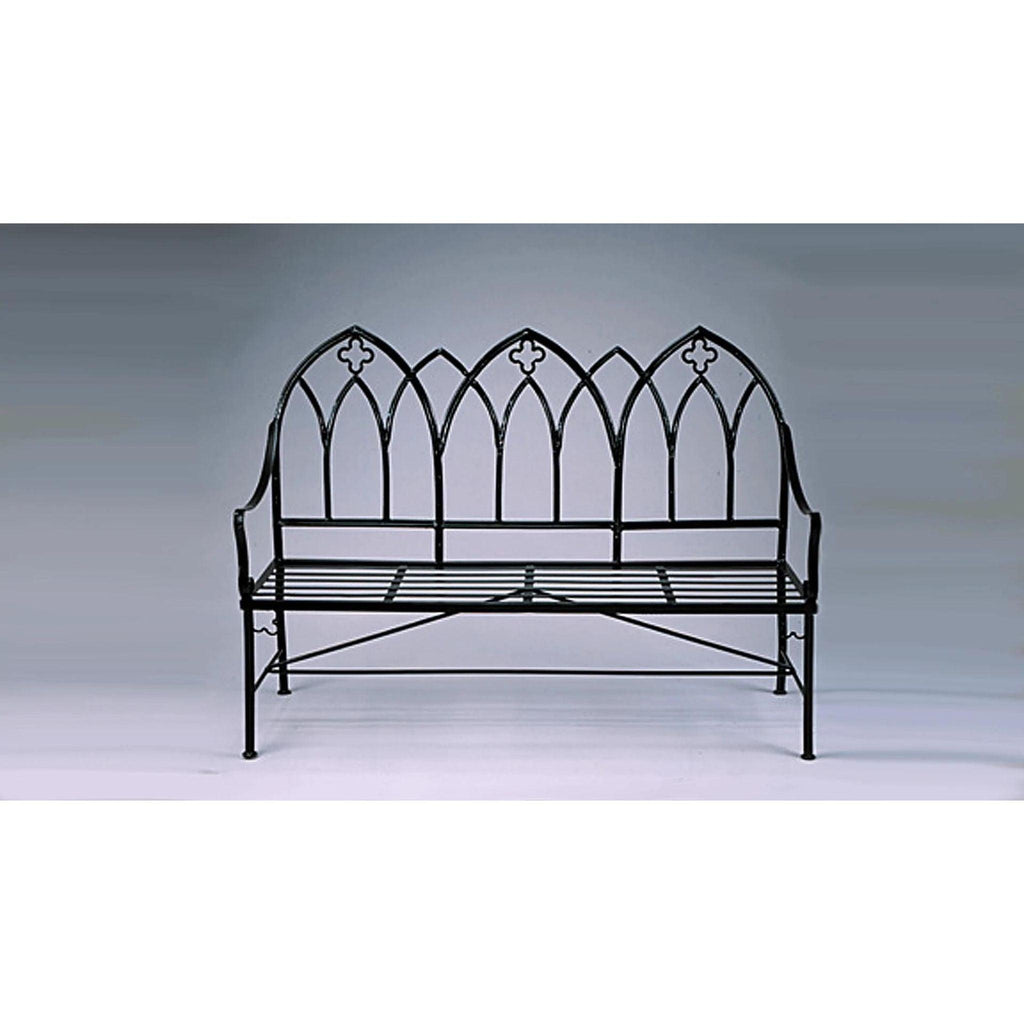 Gothic Design Garden Bench - Garden Stools & Benches - The Well Appointed House