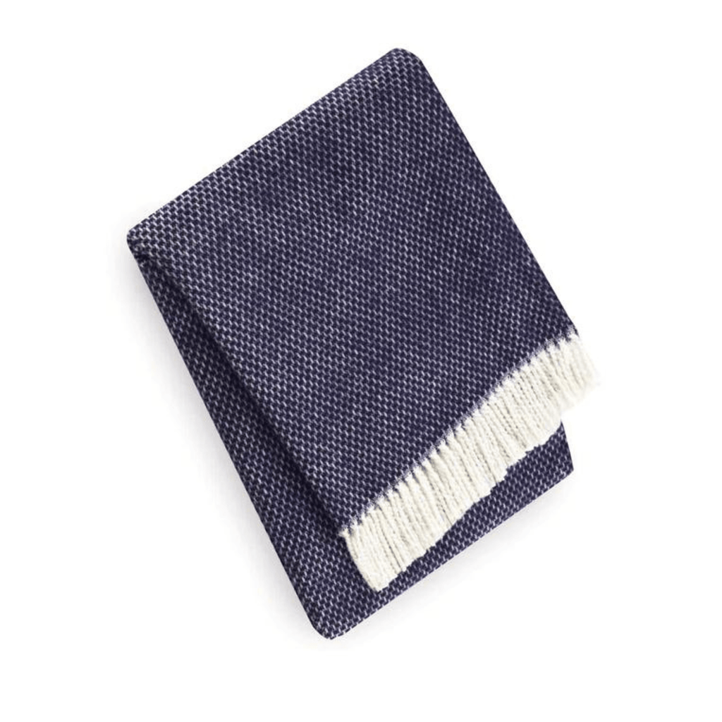 Grain of Rice Fringed Throw - Throw Blankets - The Well Appointed House