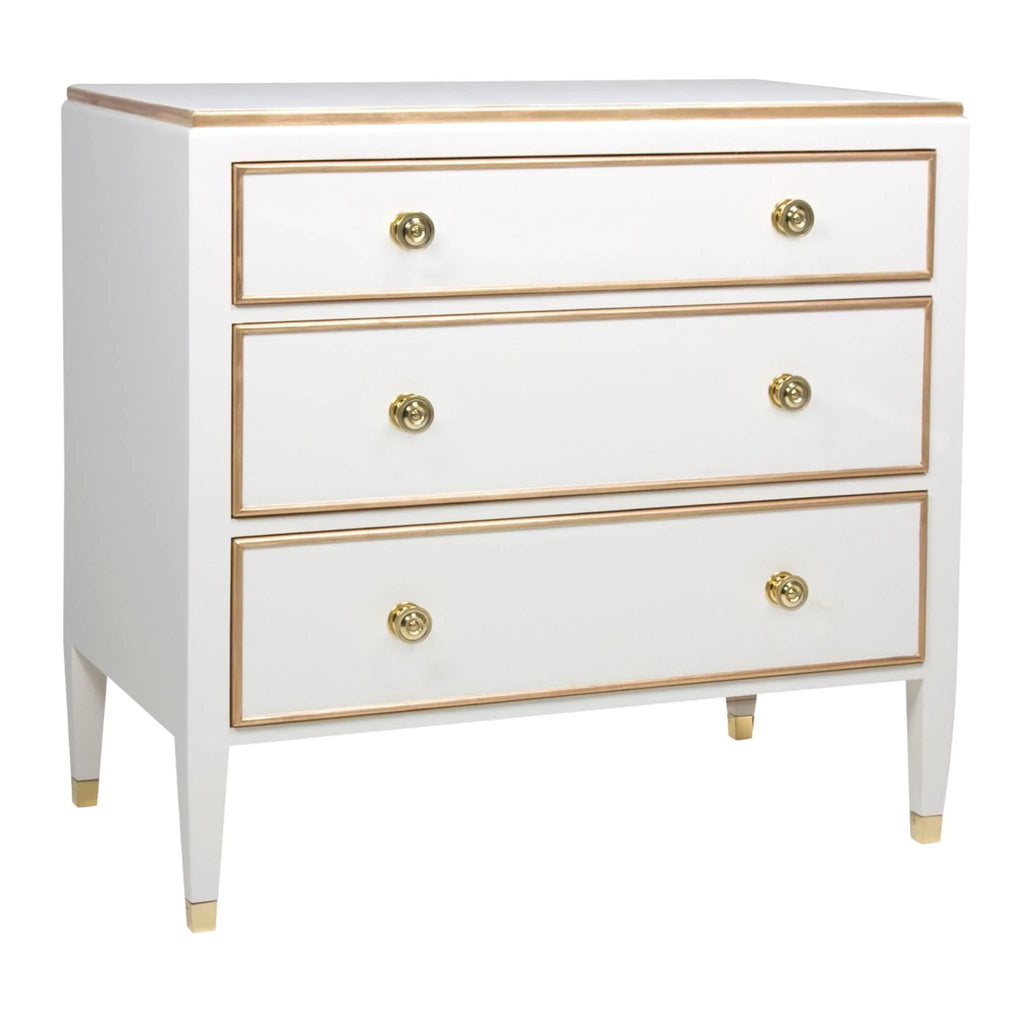 Gramercy Three Drawer Chest - Little Loves Dressers & Side Tables - The Well Appointed House