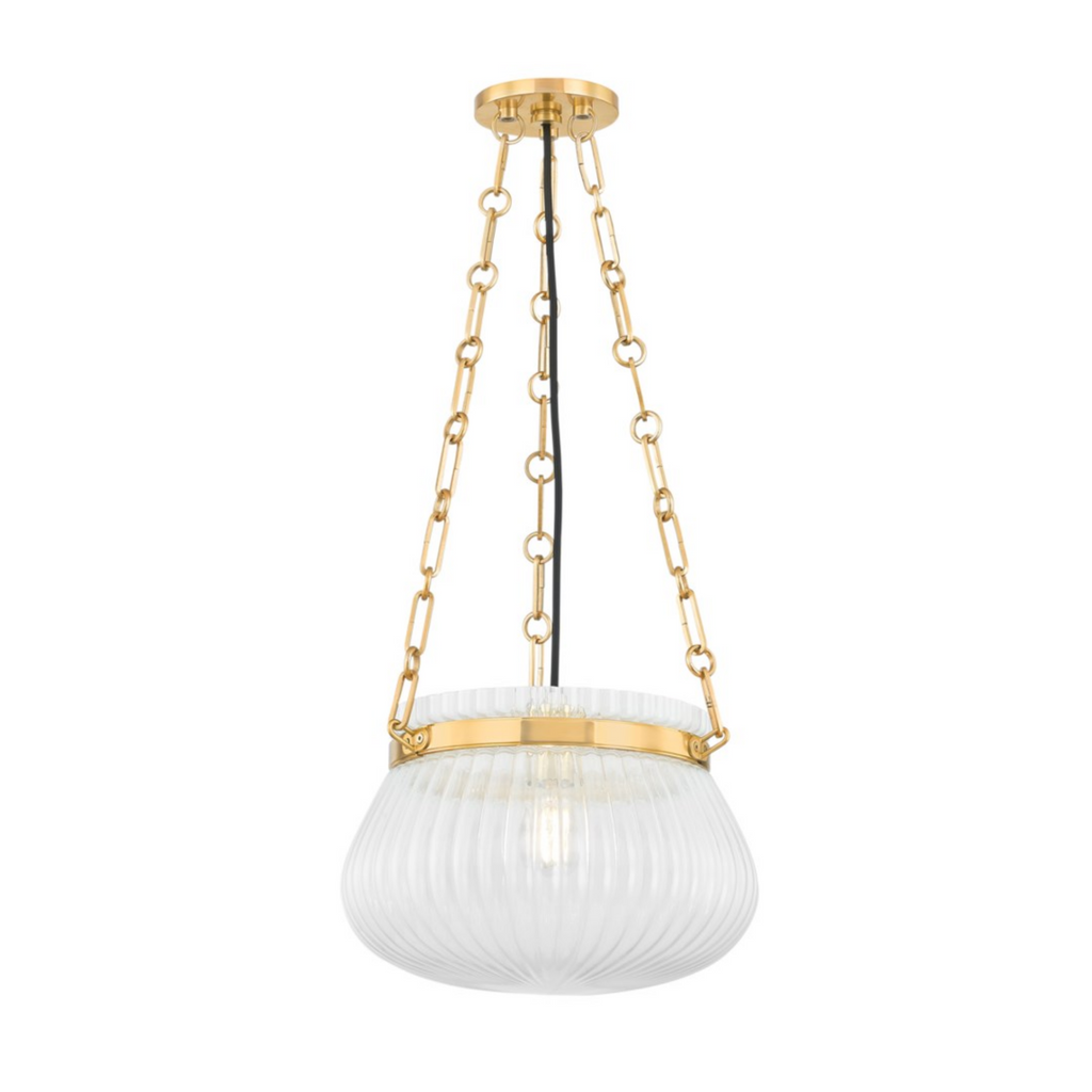 Granby Foschia Glass Pendant Light - The Well Appointed House