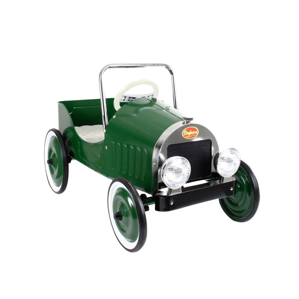 Green Classic Ride-On Pedal Car - Little Loves Pedal Cars Bikes & Tricycles - The Well Appointed House
